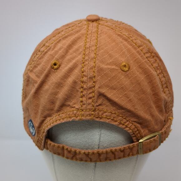 Champions Of Optimism Slideback Hat Brown One Size Solid Life Is Good - Picture 7 of 10